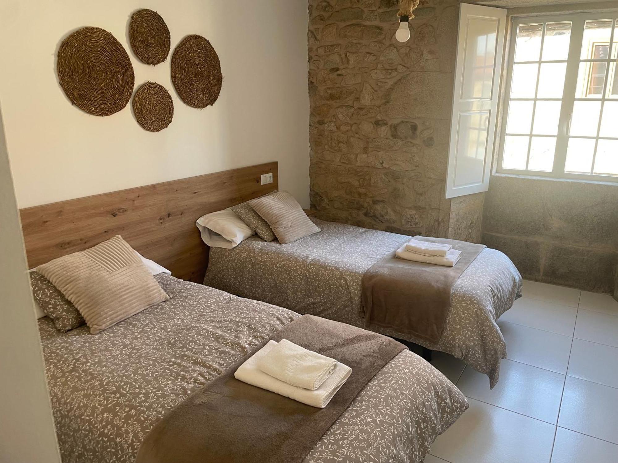 A Taberna De Gundian Hotel Vedra Exterior photo