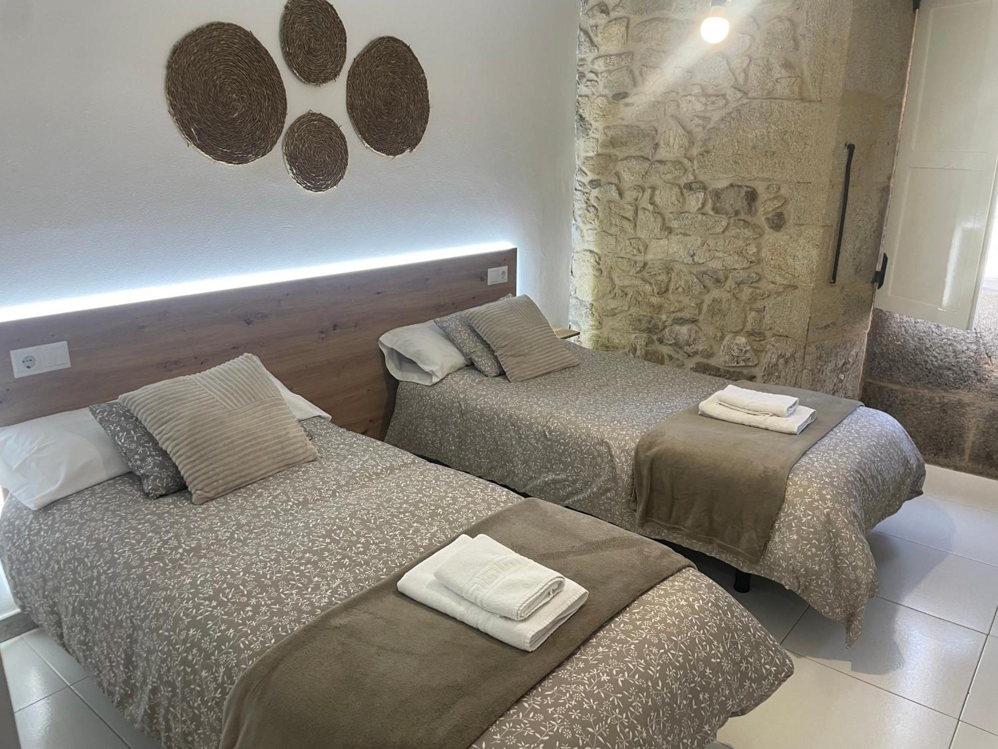 A Taberna De Gundian Hotel Vedra Exterior photo